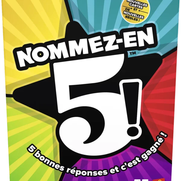 Nommez-en 5